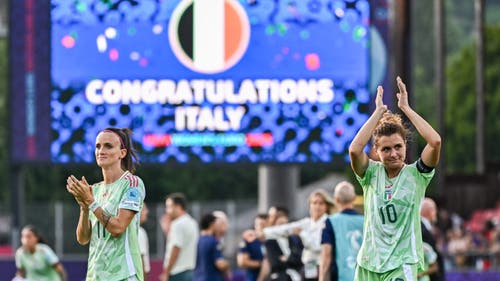 Mujeres UEFA Euro Cup Película: UEFA Women's Euro 2025: Italia tiene un gran éxito contra Bélgica